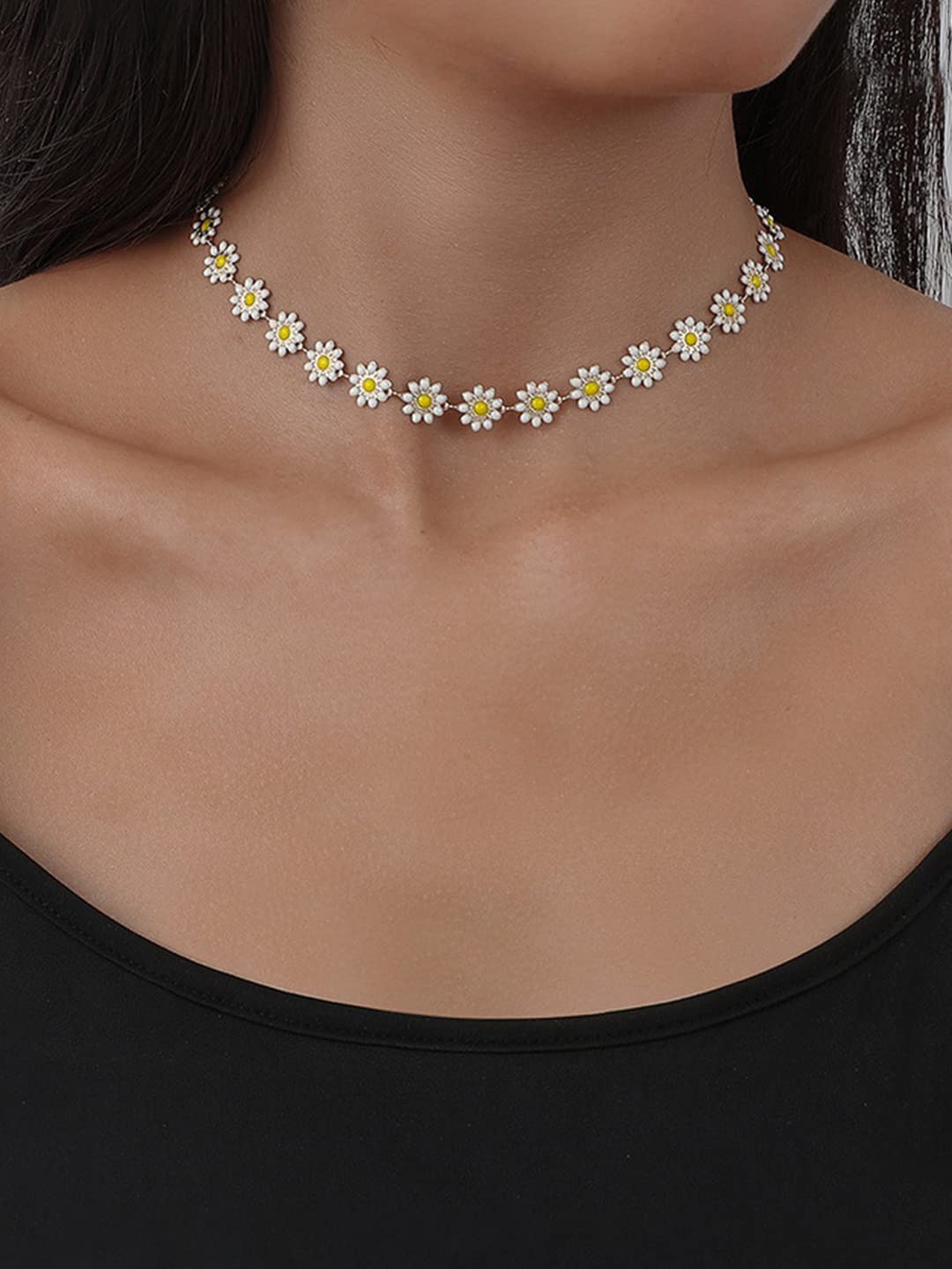 Multilayer Chain Link Gold Necklace