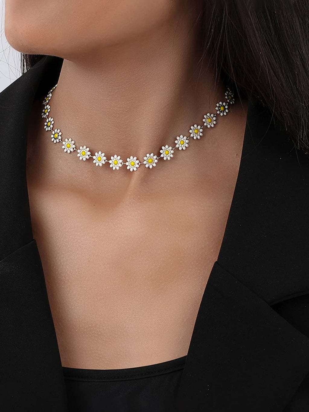 Multilayer Chain Link Gold Necklace