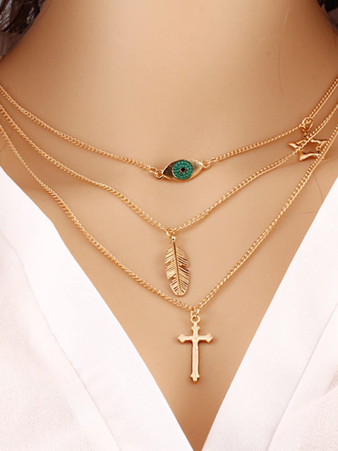 Multicolor Thick Layer Choker Necklace