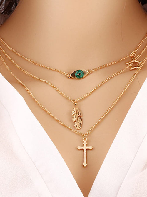 Multicolor Thick Layer Choker Necklace