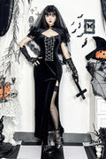 Slim Oriental Gothic Dress