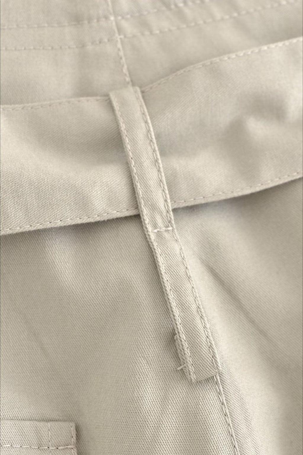 High Waist Belted Wide Pant