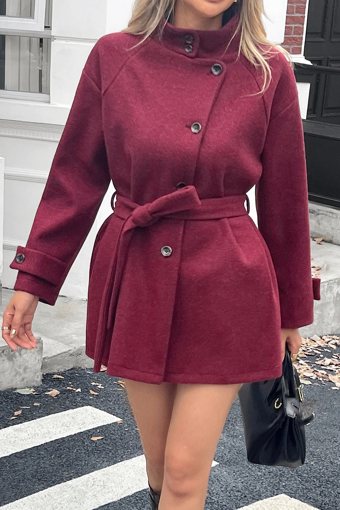 Casual Long Sleeve Sweater Coat