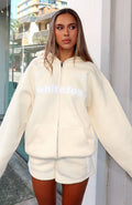 Ready To Go Zip Lemon Hoodie