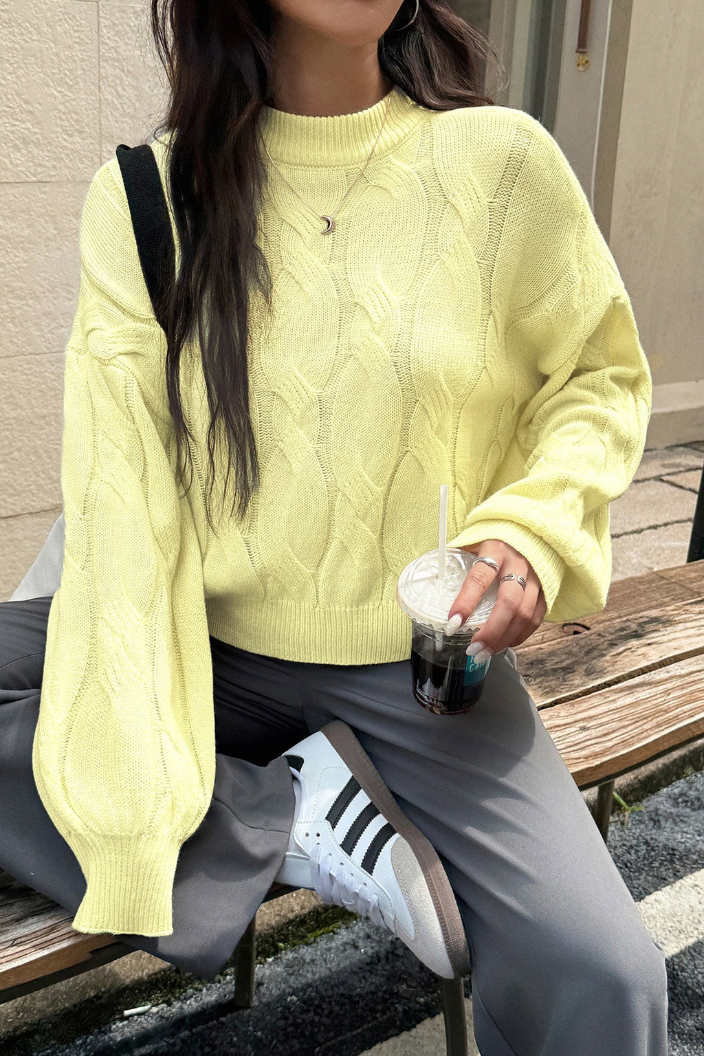 Long Sleeve Knitted Base Sweater