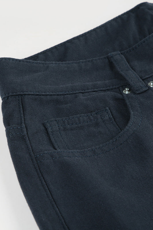 Studded Split Low Waist Pant