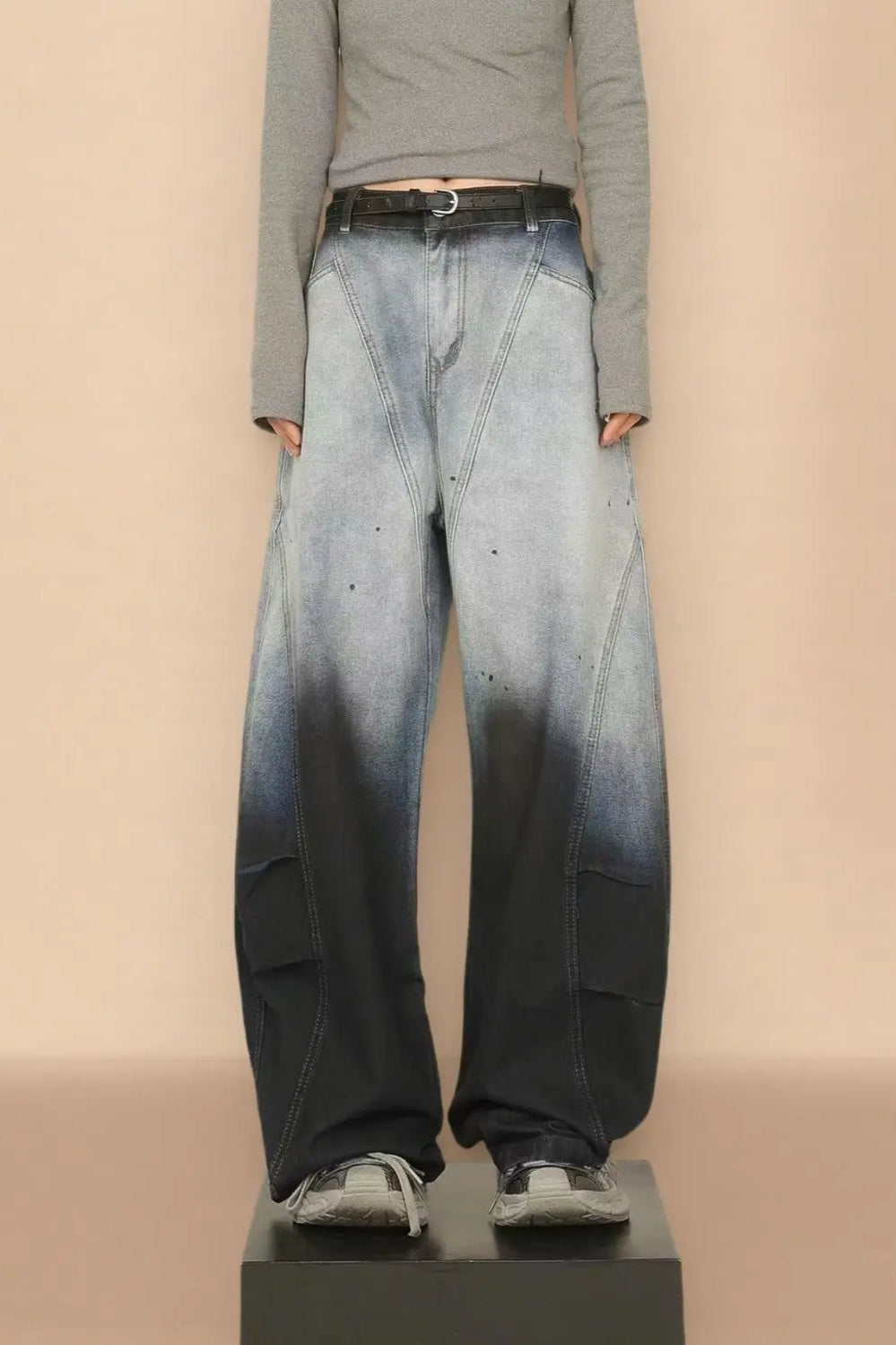 Gradient Streetwear Unisex Jean
