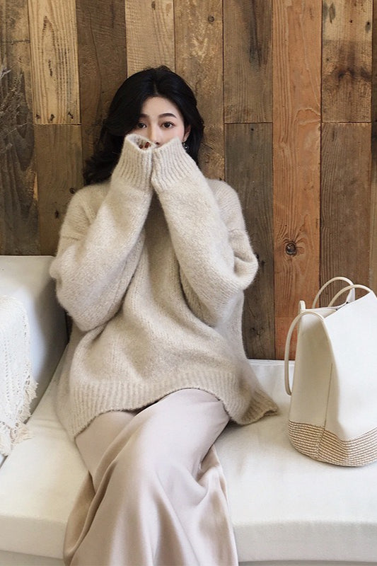 Loose Retro Style Sweater