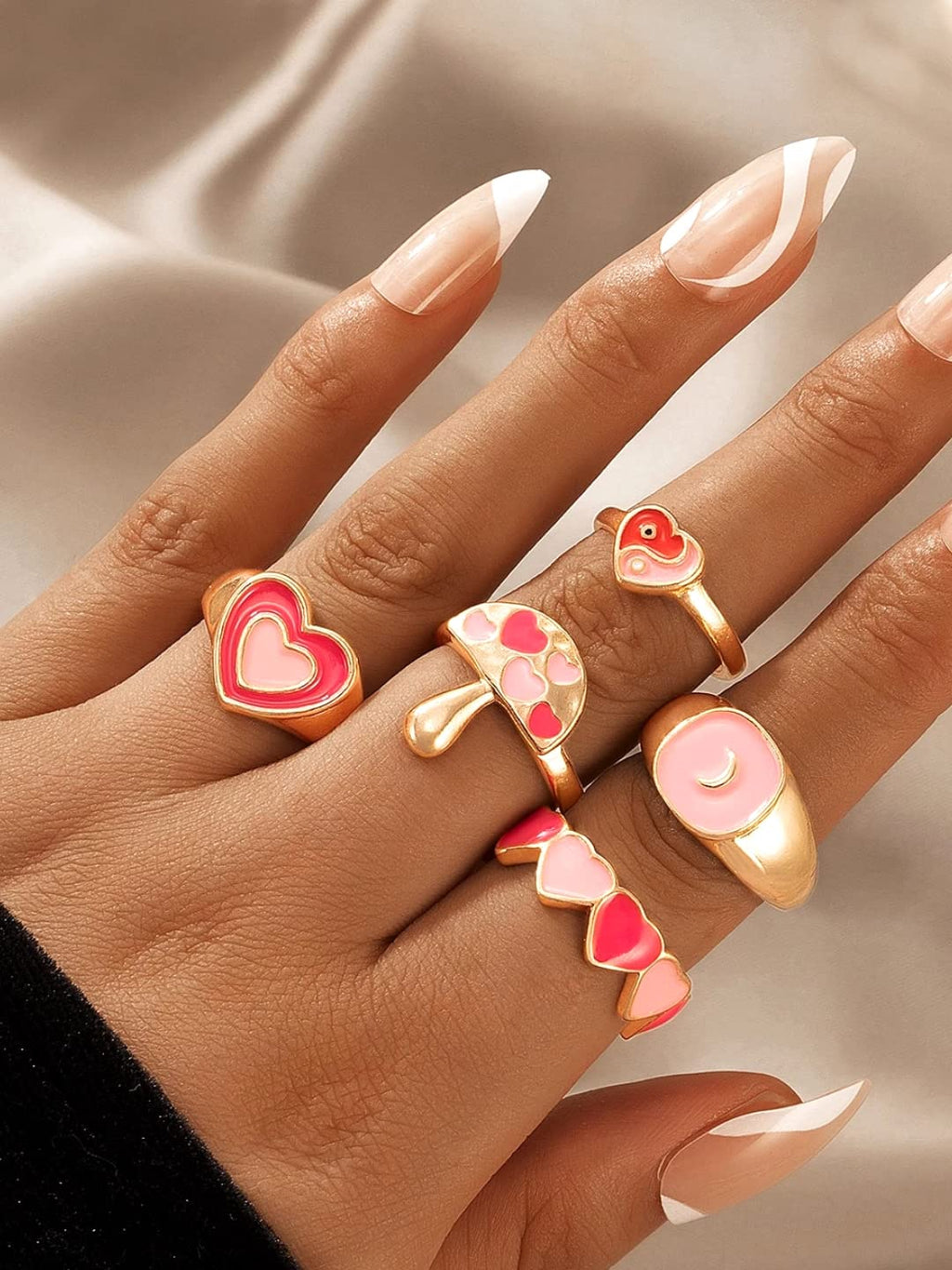 Gold Plated Stackable Midi Finger Ring