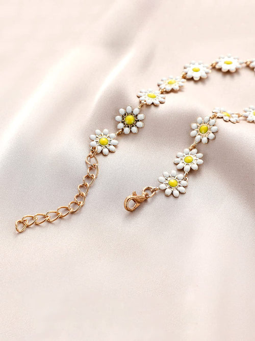 Multilayer Chain Link Gold Necklace