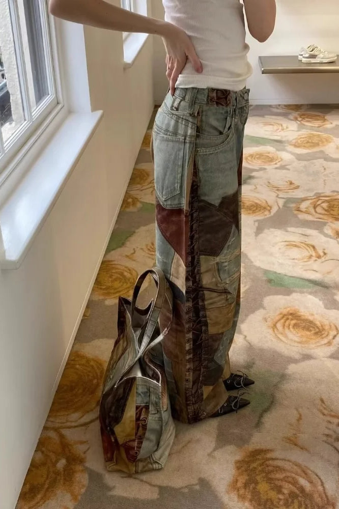 3D Printed Streetwear Baggy Jean