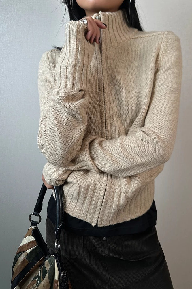 Thickened Turtleneck Knit Sweater
