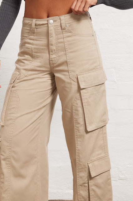Retro American High-Rise Straight Pant