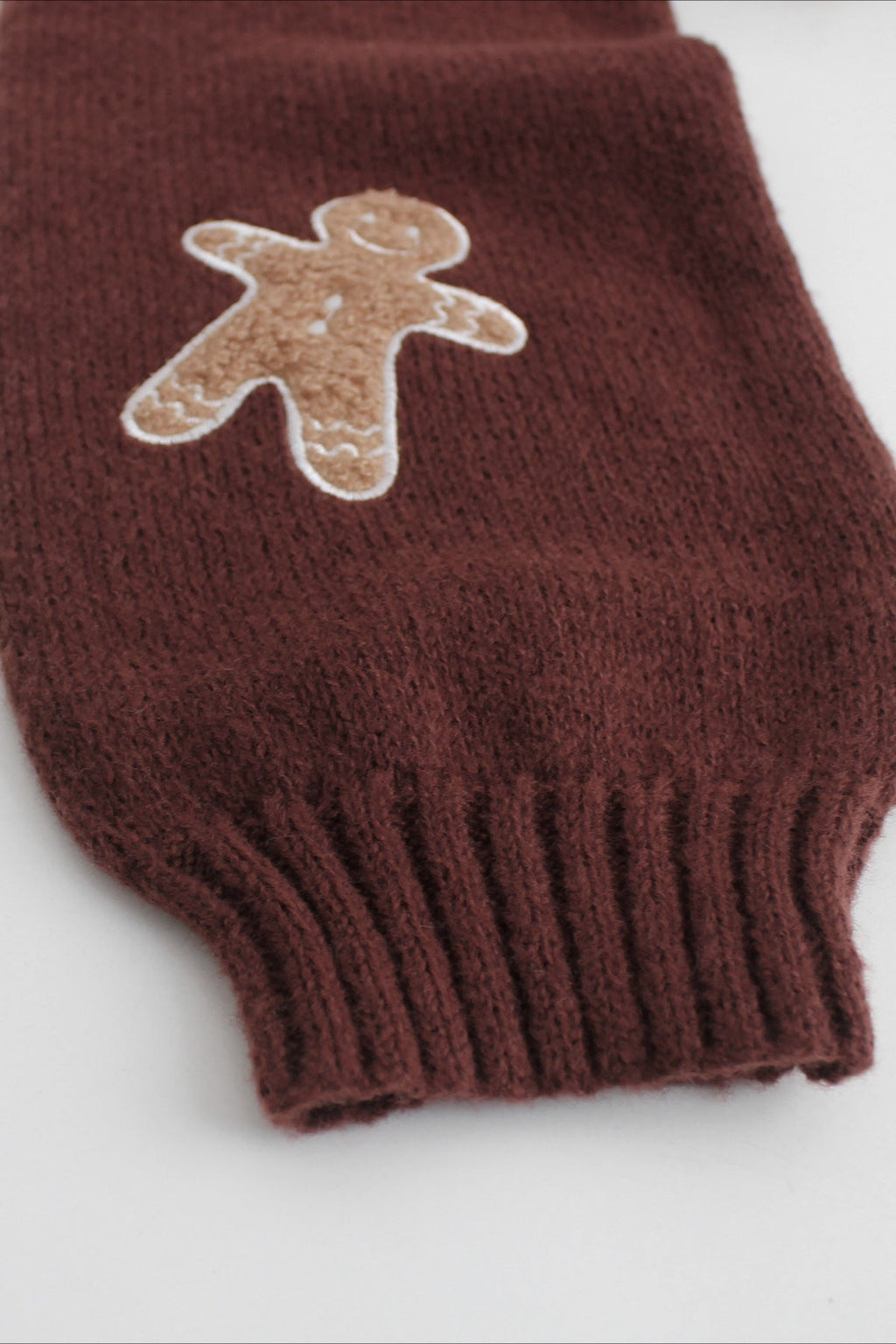 Cookie Design Cropped Knit Cardigan