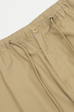 Retro Khaki Wide-Leg Pant