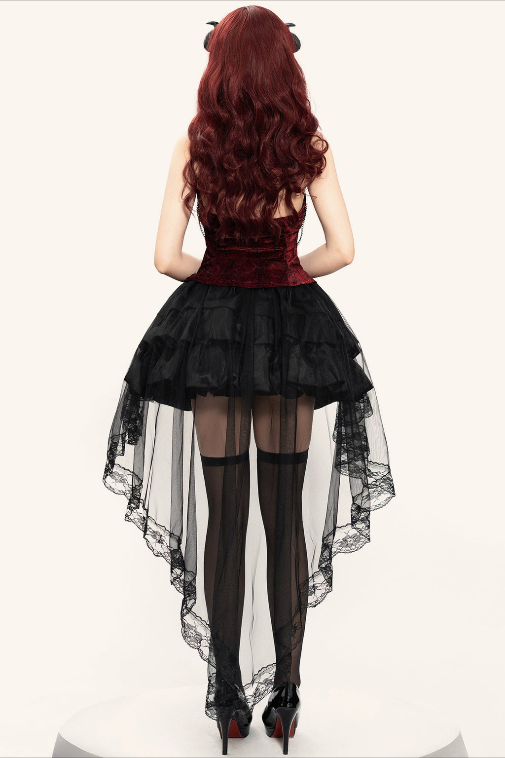 Vampire Lacework Gothic Dress