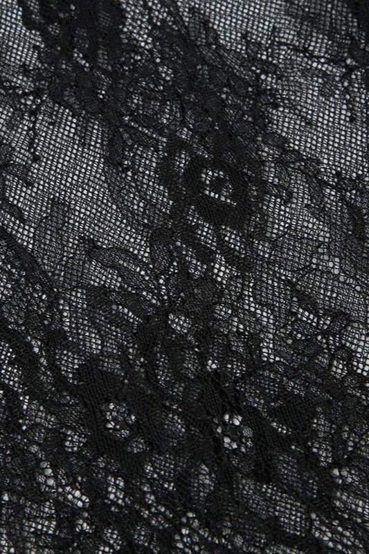 Uneven Lace Gothic Dress