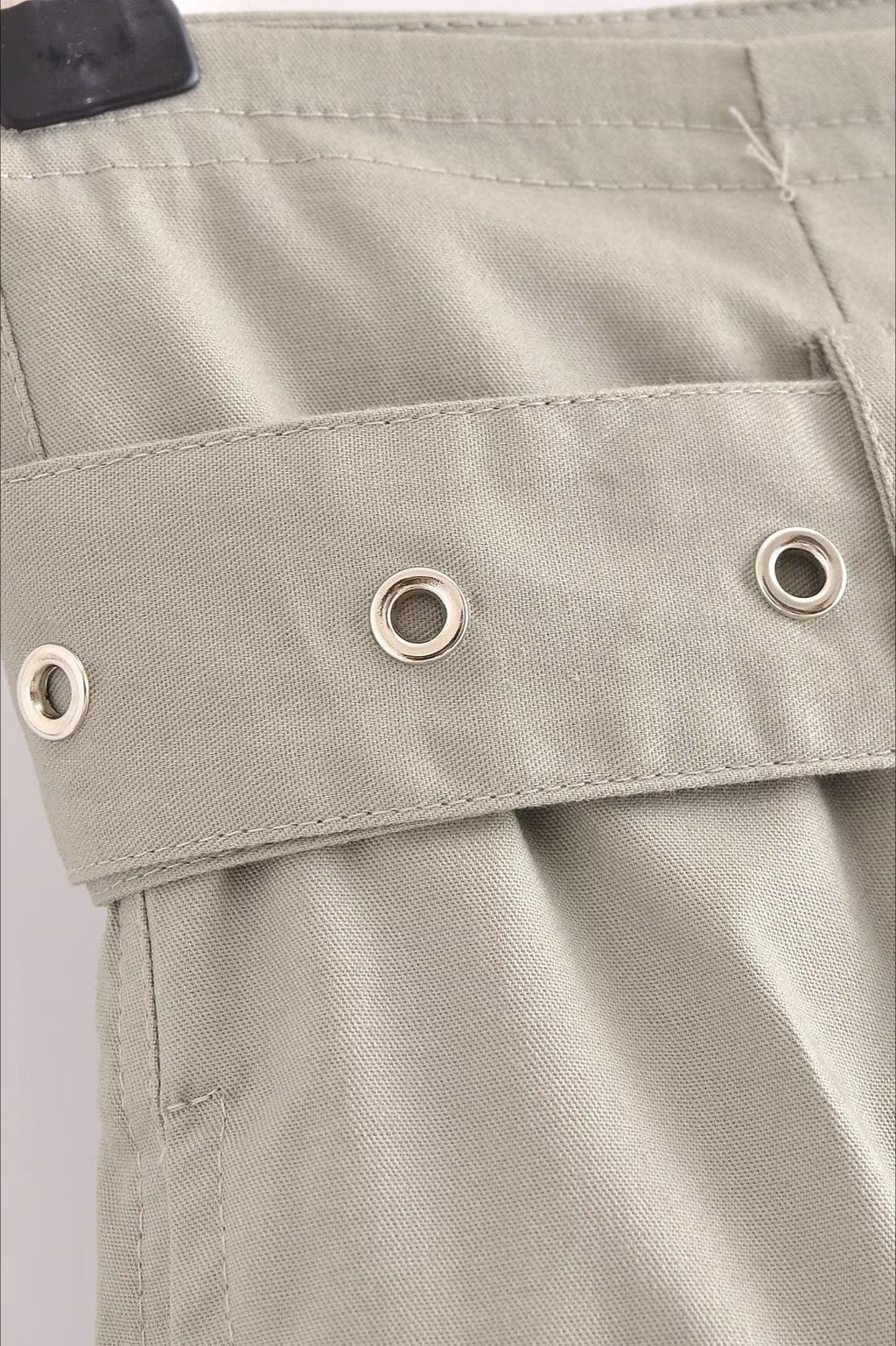 High Waist Belted Wide Pant