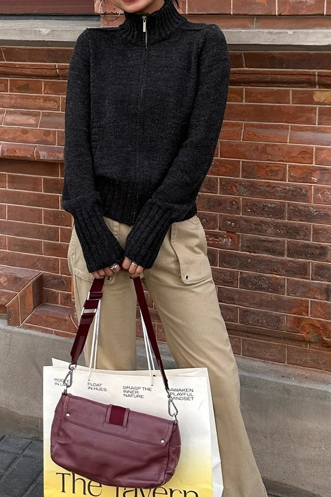 Thickened Turtleneck Knit Sweater