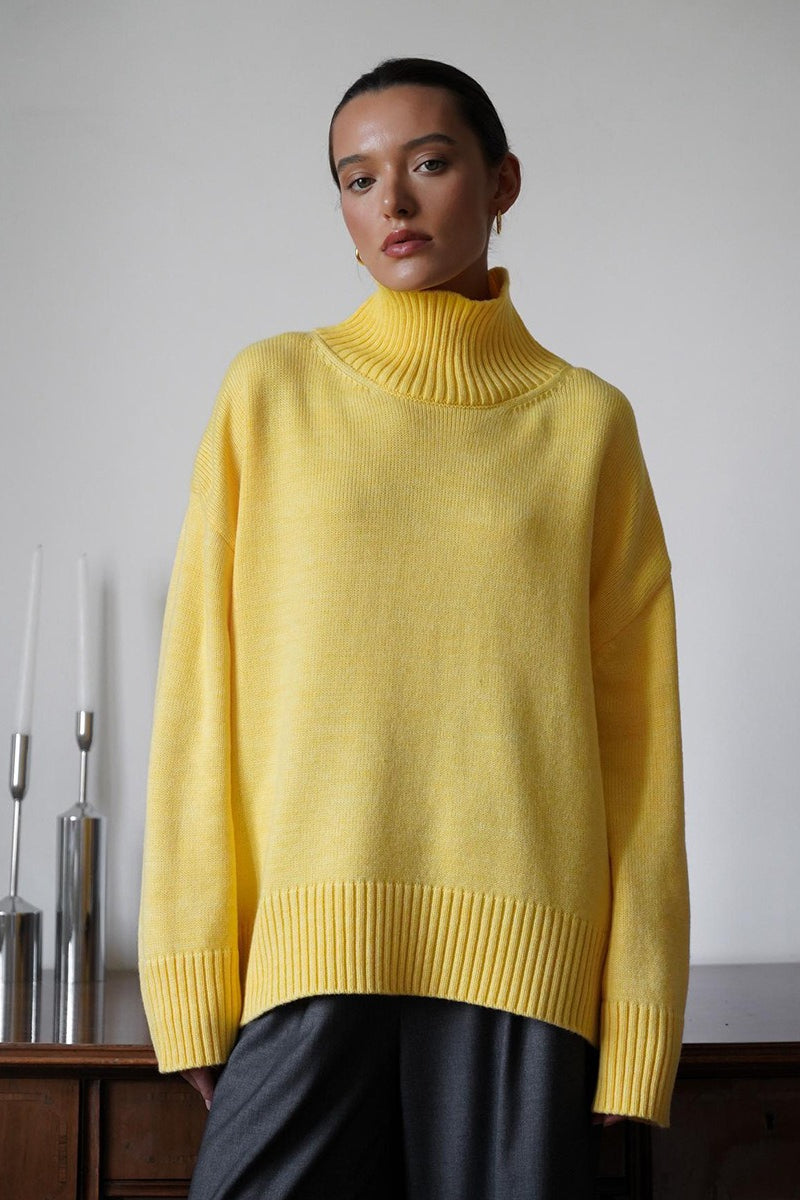 Oversized Turtleneck Sweater