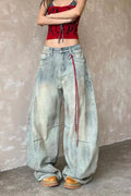 Oversized Dyed Street Jean