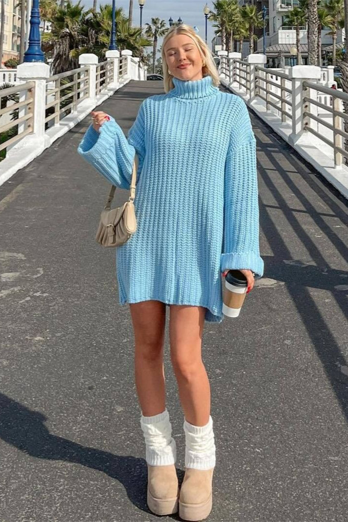 Cozy Knit Turtleneck Sweater