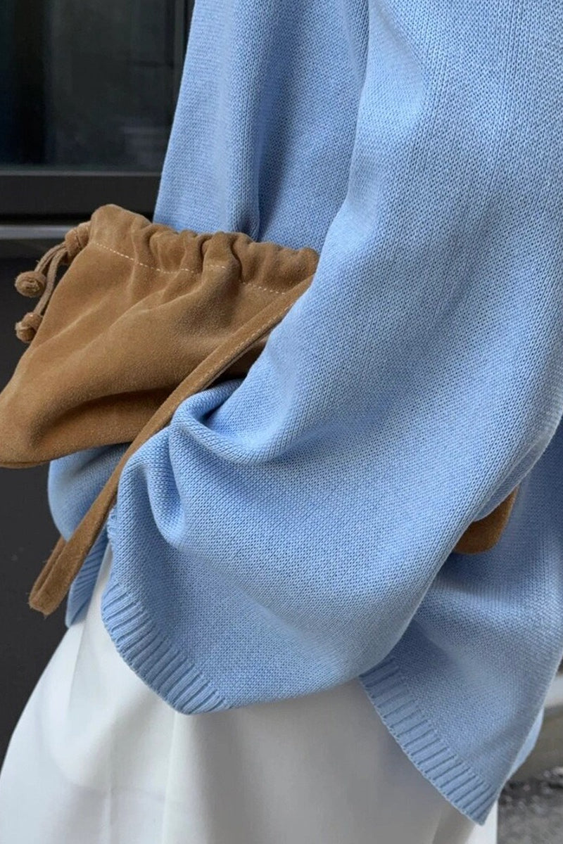 Loose Backless Casual Sweater
