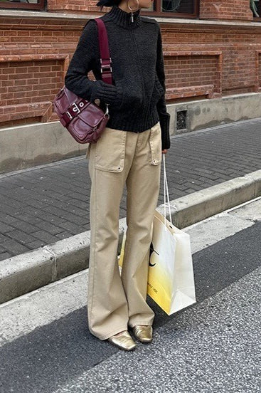 Thickened Turtleneck Knit Sweater