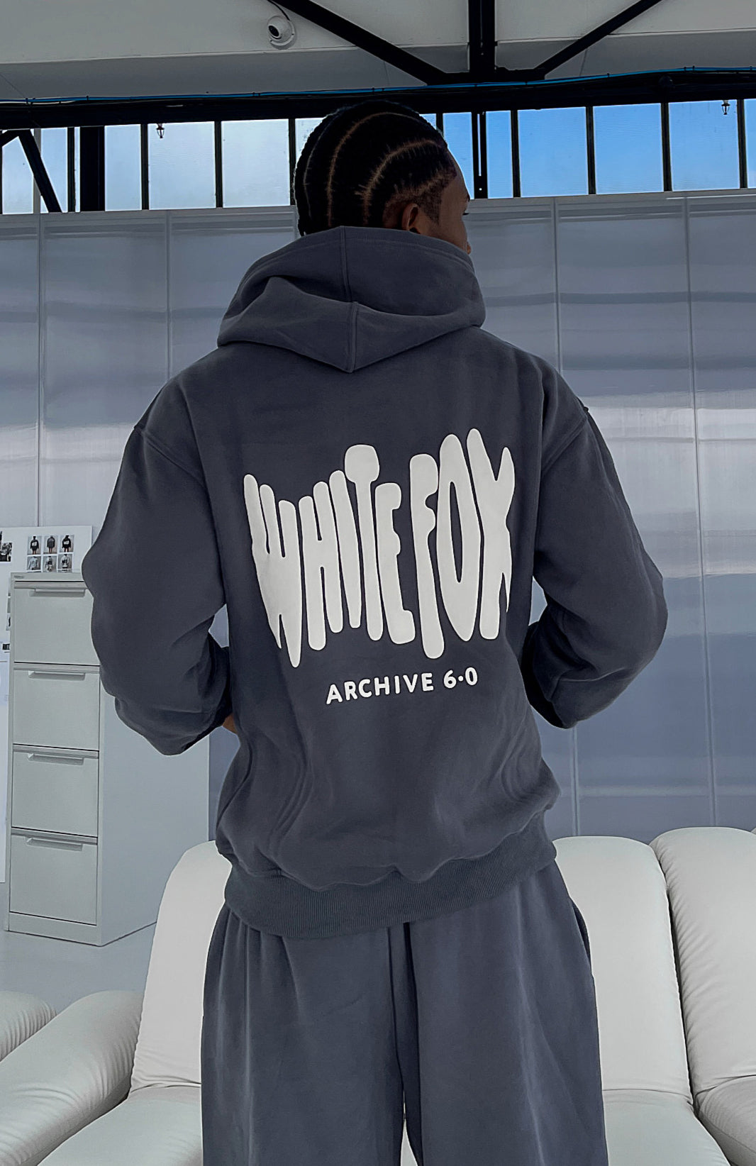 Archive 6.0 Oversized Ash Hoodie