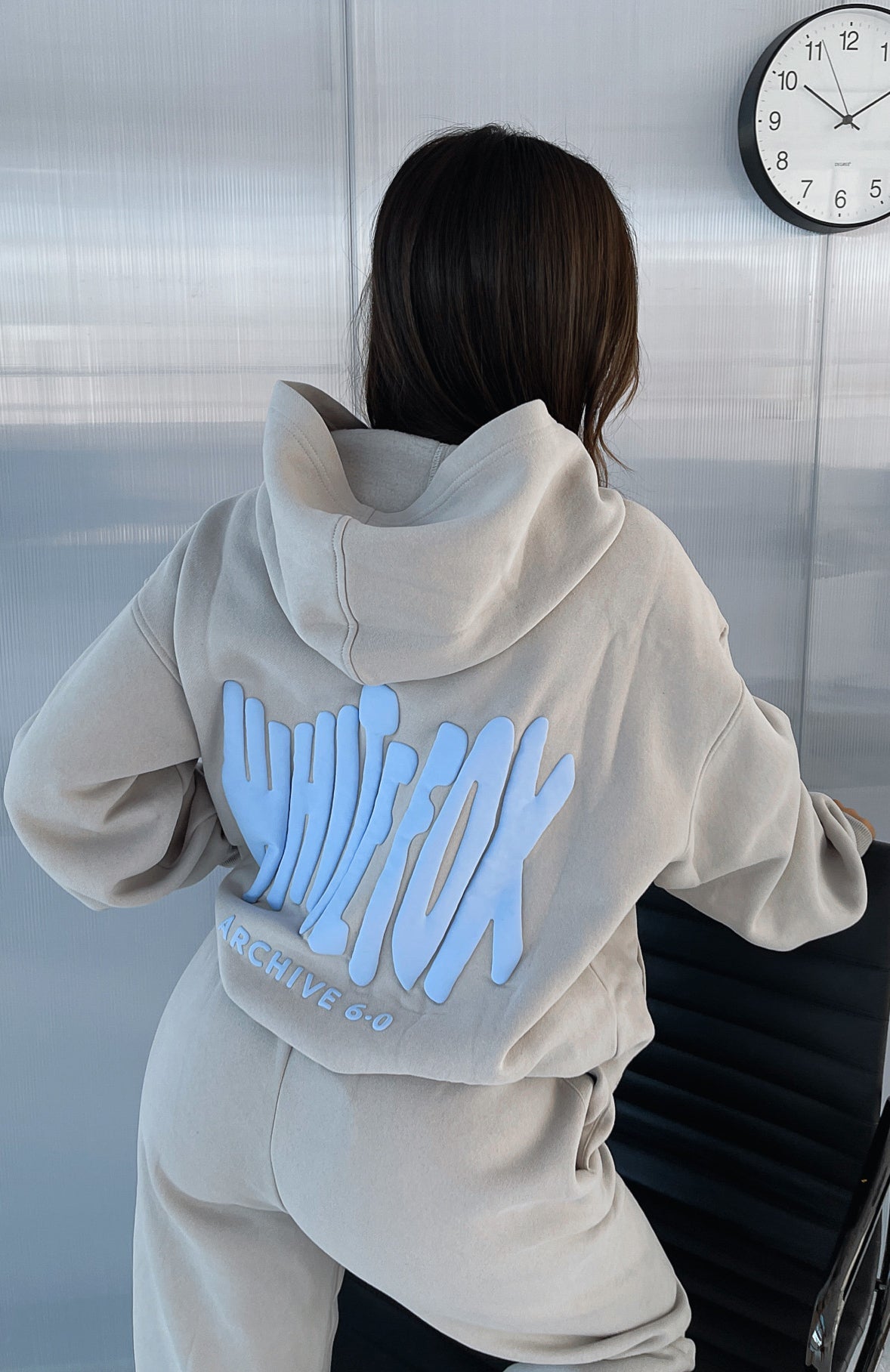 Archive 6.0 Oversized Dove Hoodie