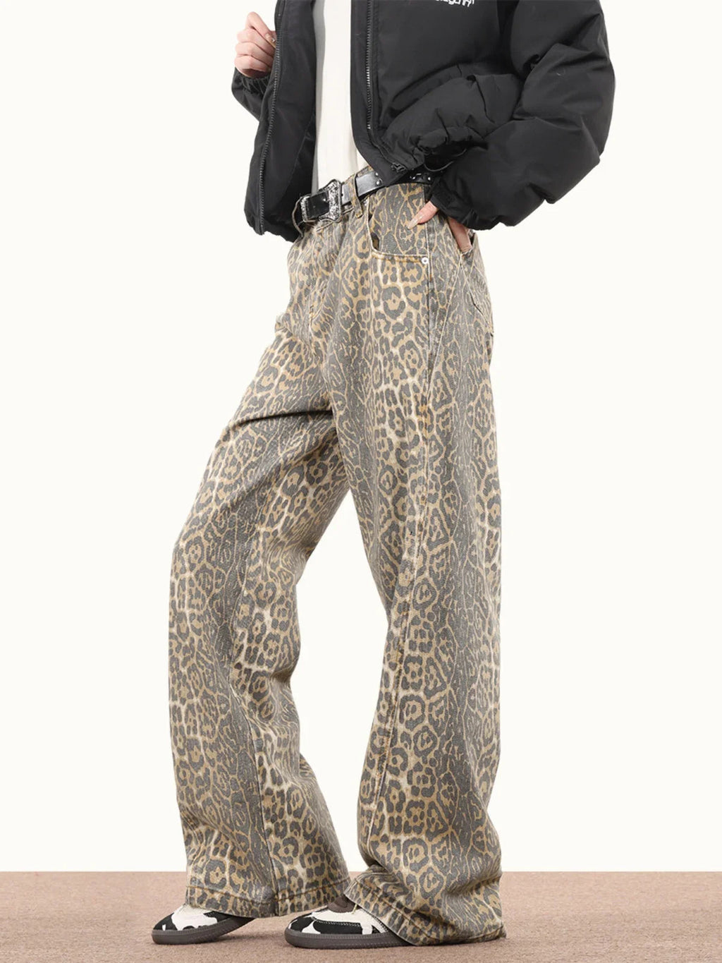 American Street High Waist Straight Jean