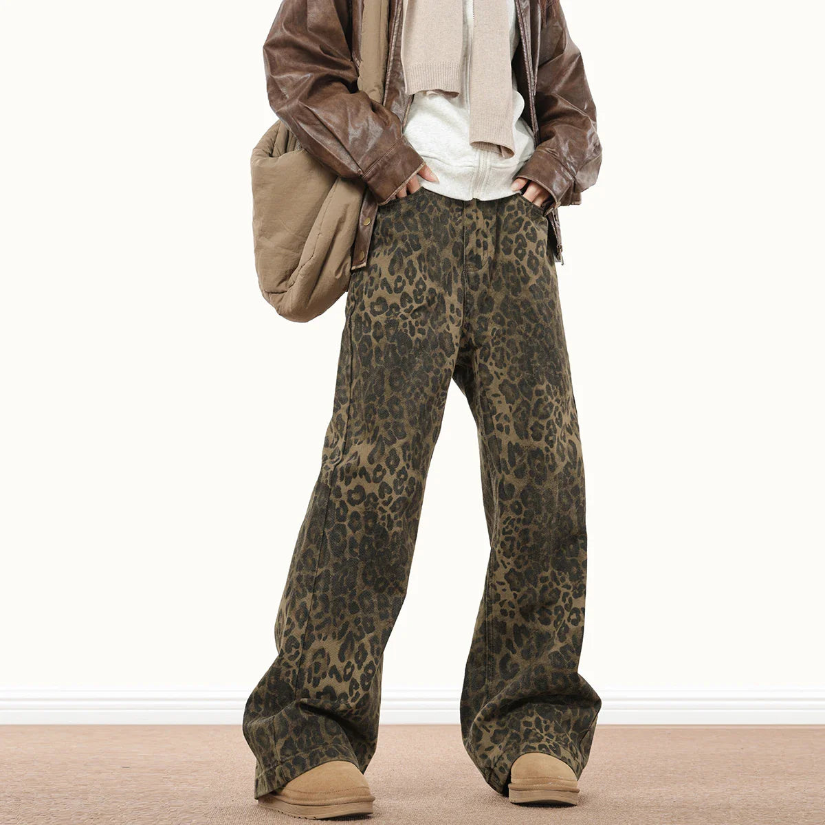 American Street High Waist Straight Jean