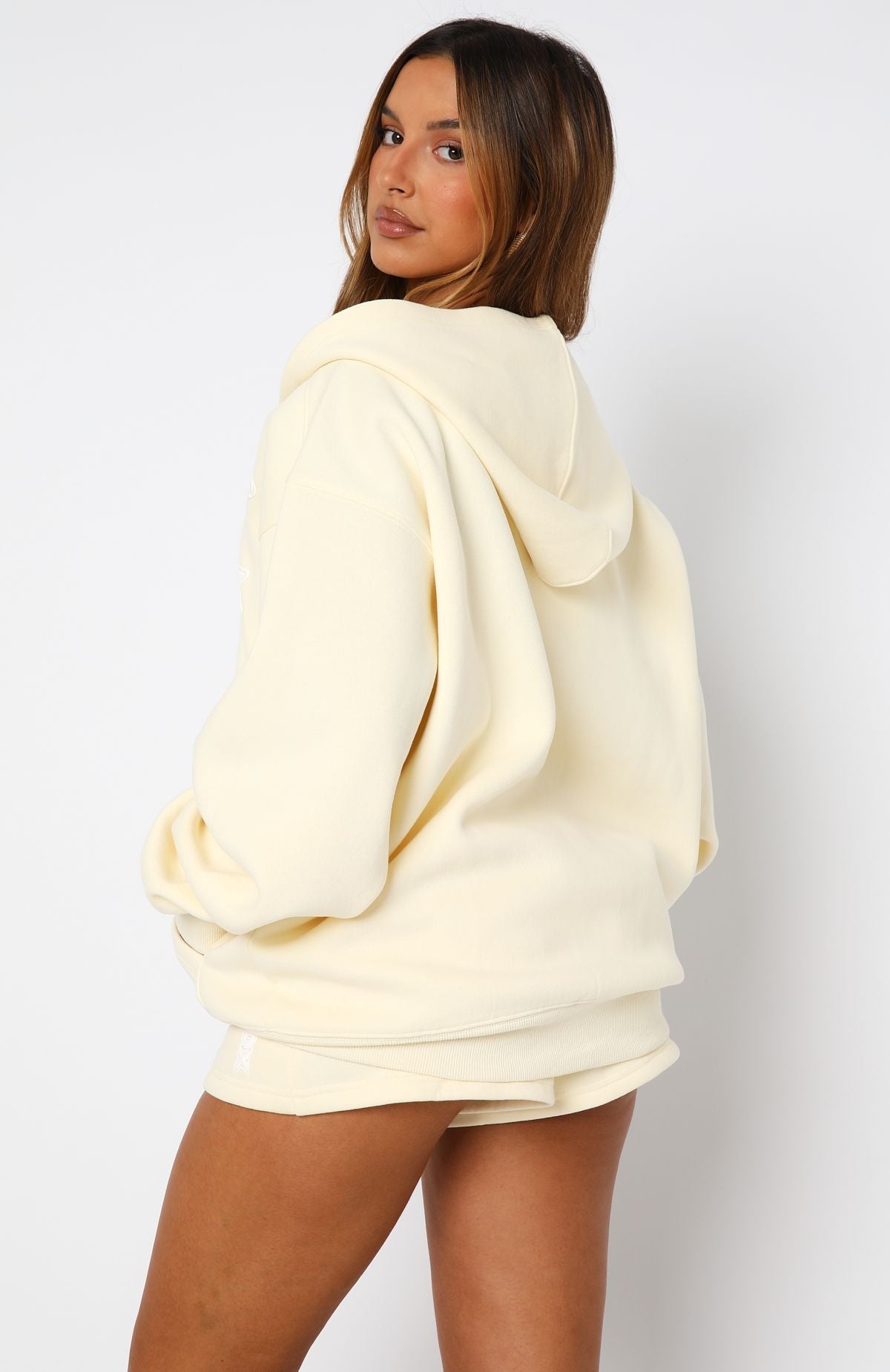 Ready To Go Zip Lemon Hoodie