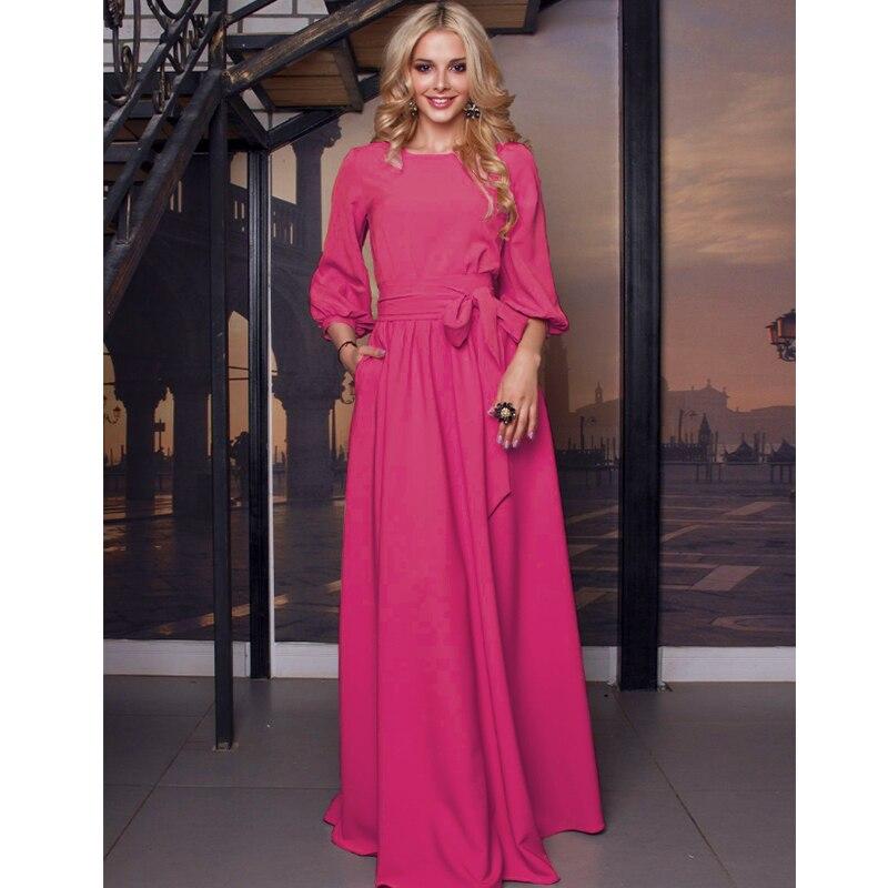 Bandage Long Elegant Sleek Maxi Dress