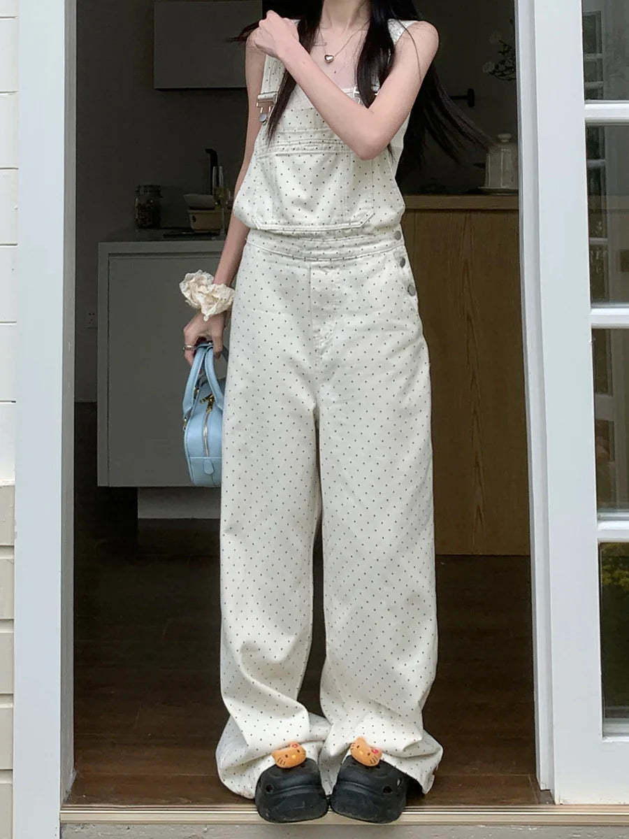 Summer Vintage Wide Leg High Waist Jean