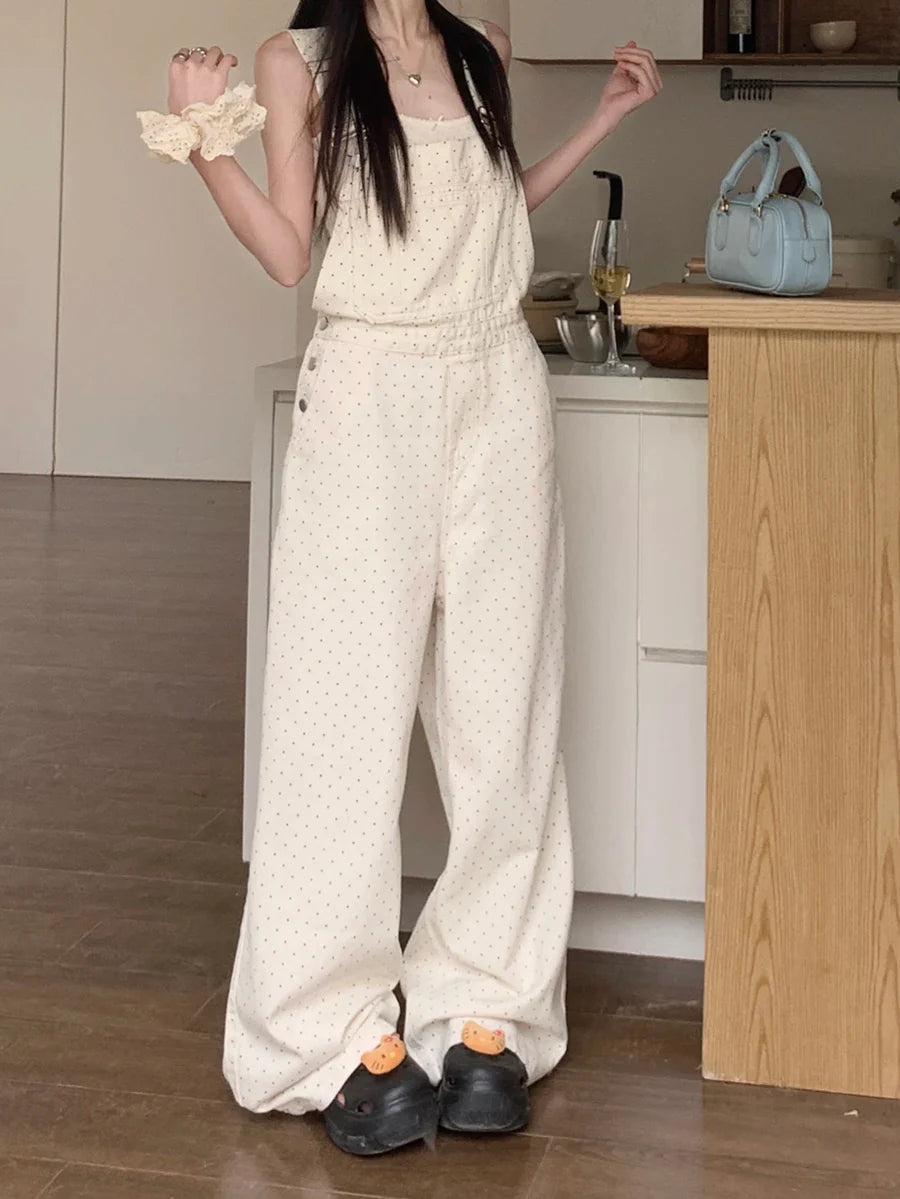 Summer Vintage Wide Leg High Waist Jean