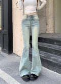 Blue Flare Stretch Slim Street Denim Jean