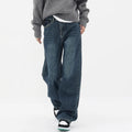 Fashion Street Wide Leg Denim Style Jean