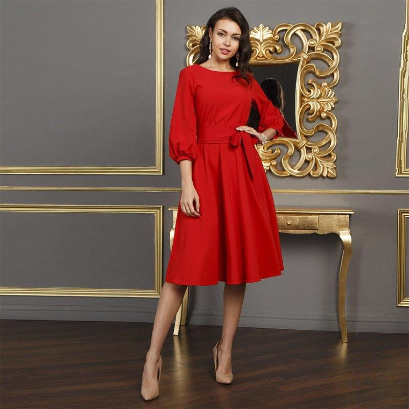 Bow Tie Bandage A-Line Party Dress