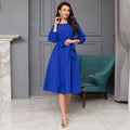 Bow Tie Bandage A-Line Party Dress