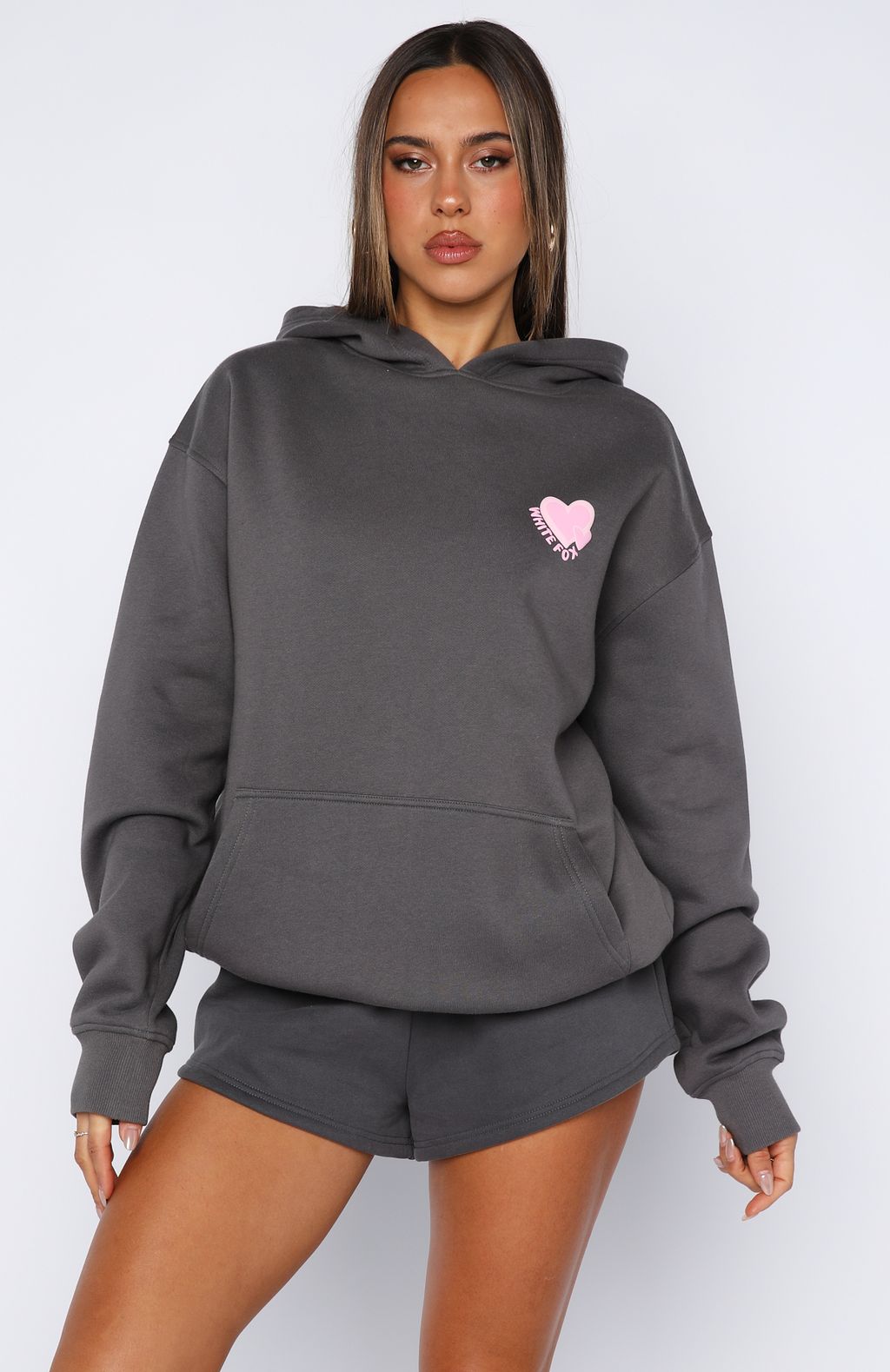 Never Stopping Oversized Volcanic Hoodie