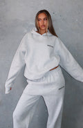 Core Classic Oversized Dark Grey Hoodie