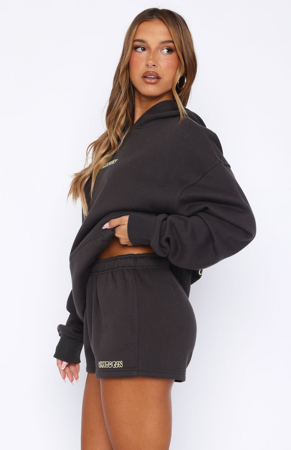 Charcoal Take A Guess Lounge Short