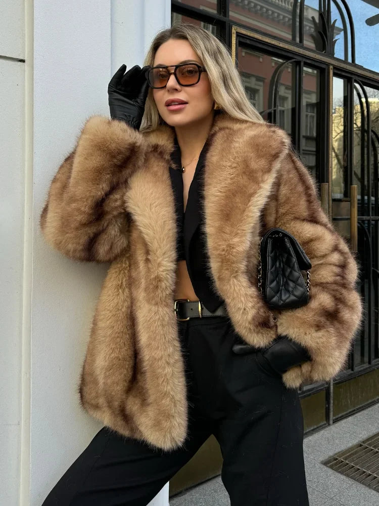 Cozy Retro Long Sleeve Coat