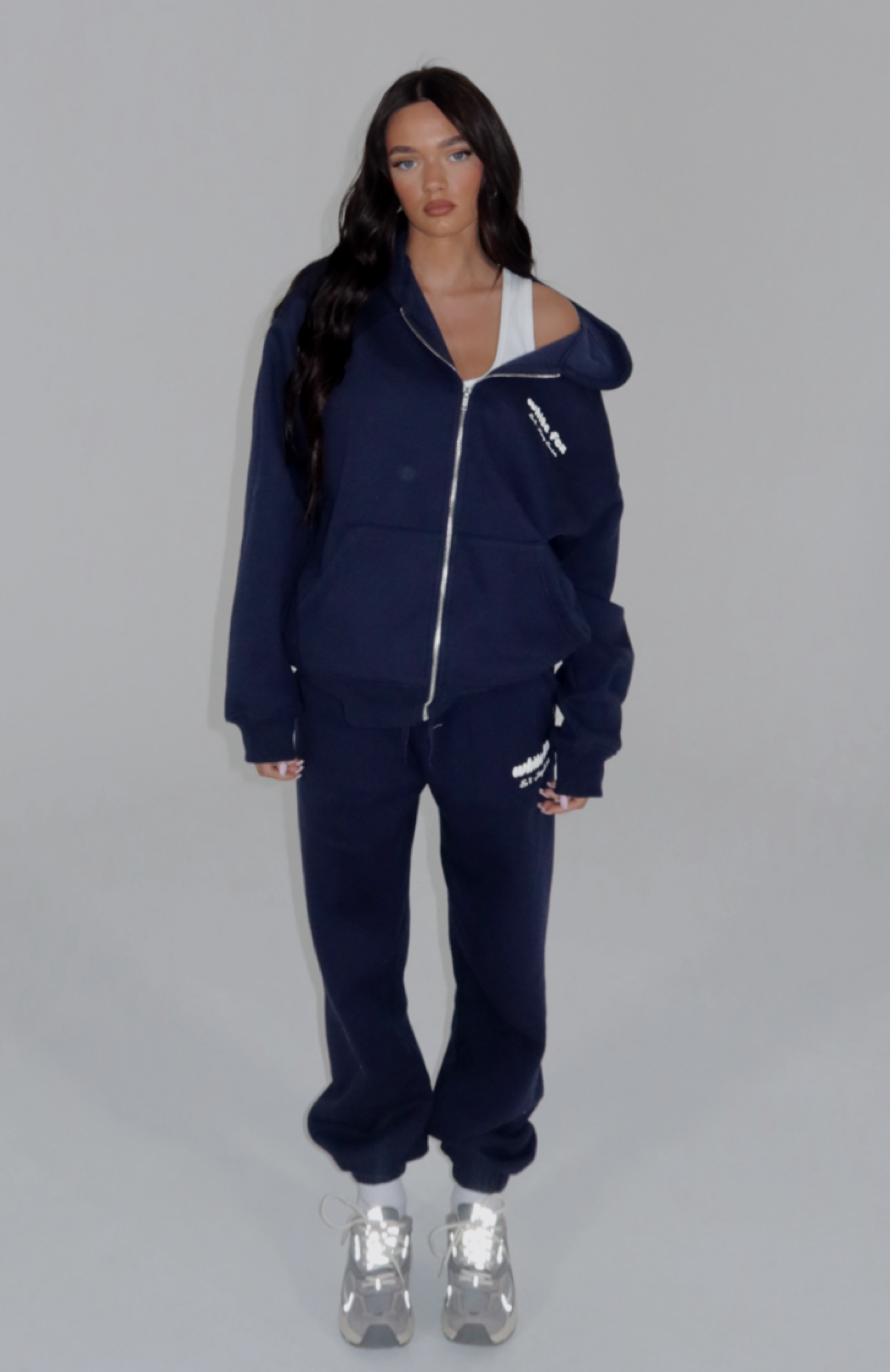 Era Zip Front Nautical Hoodie