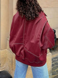 Patchwork PU Leather Mini Coat