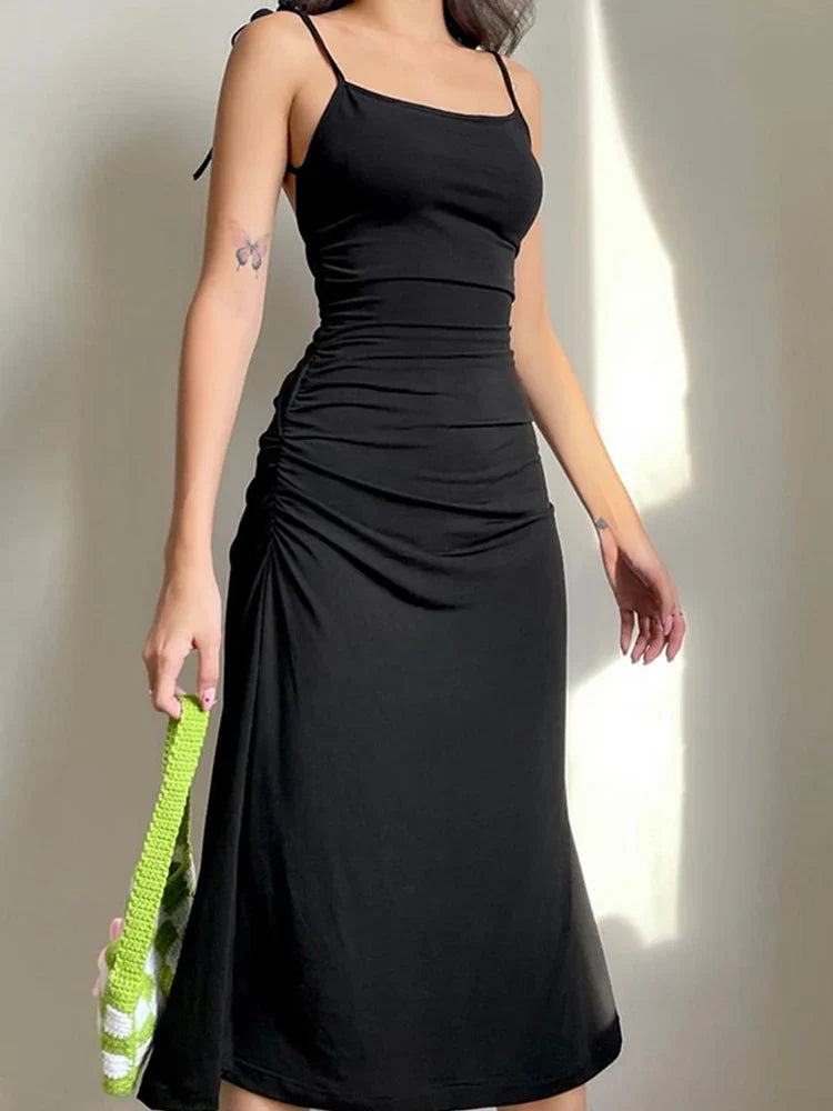 Backless Long Summer Party Maxi Dress