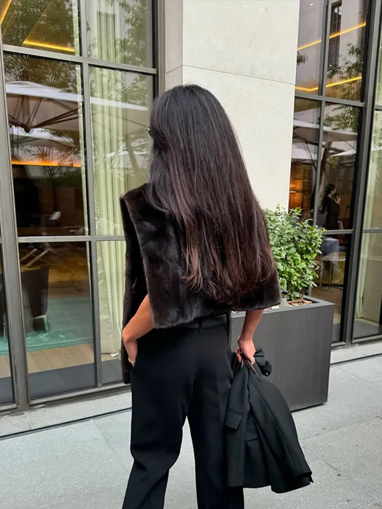 Thick Warm Sleeveless Coat