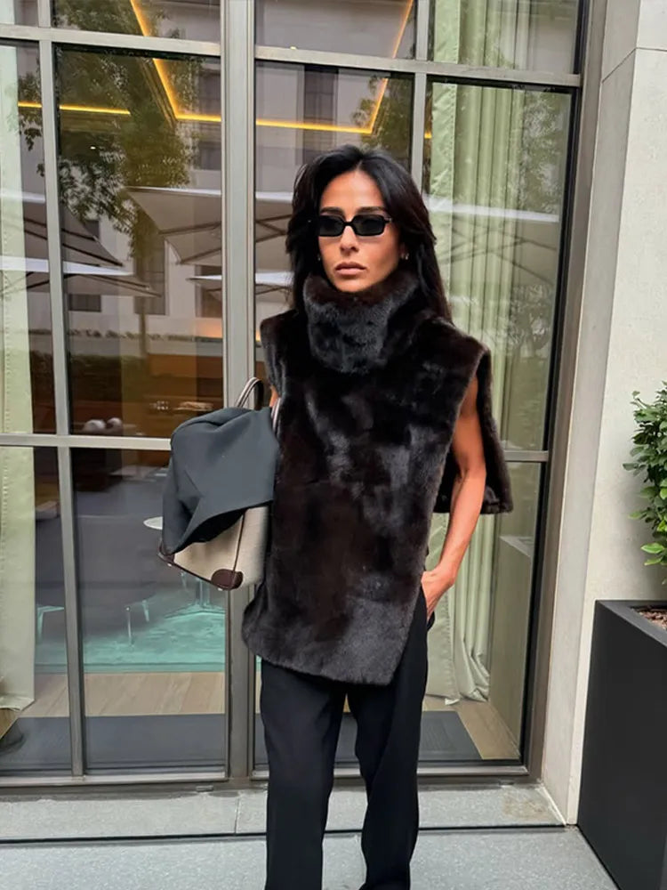 Thick Warm Sleeveless Coat
