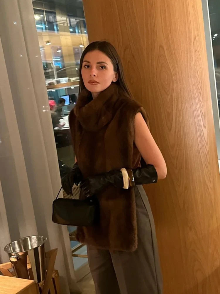 Thick Warm Sleeveless Coat